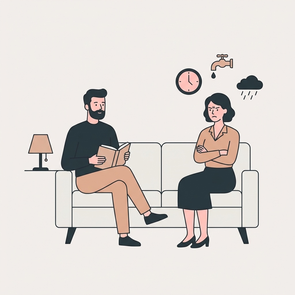 Sentir manía por la pareja: saturación emocional y límites